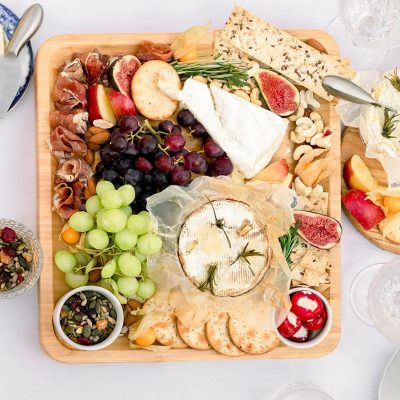 wooden cheese board