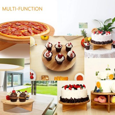 Bamboo Cake Stand