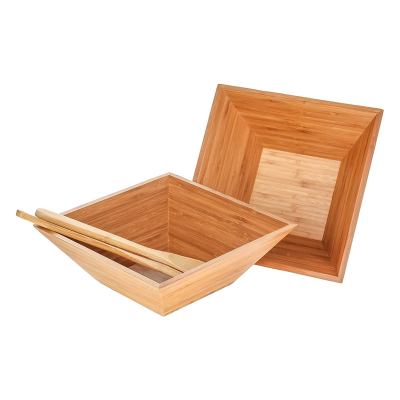 bamboo serving bowl