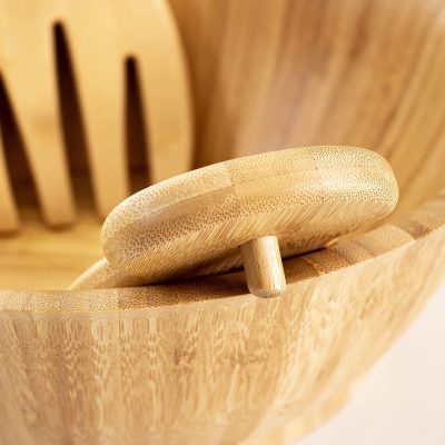 bamboo serving bowl