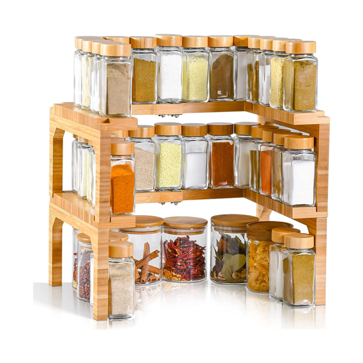 Bamboo Spice Rack