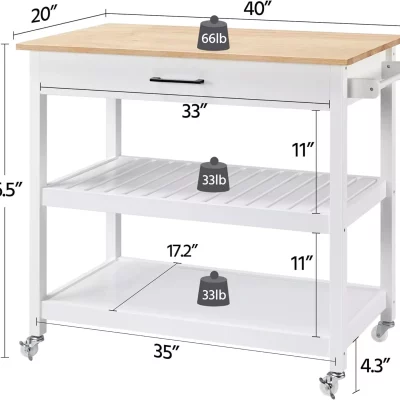 3 Tier Rolling Kitchen