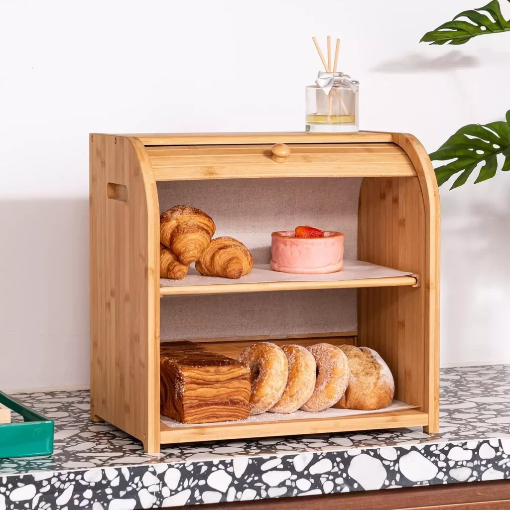 Bamboo Bread Box