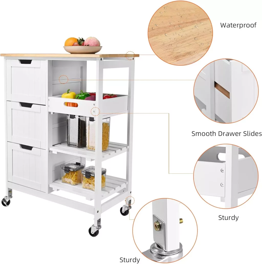 Kitchen Island Cart