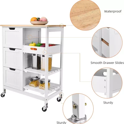 Kitchen Island Cart
