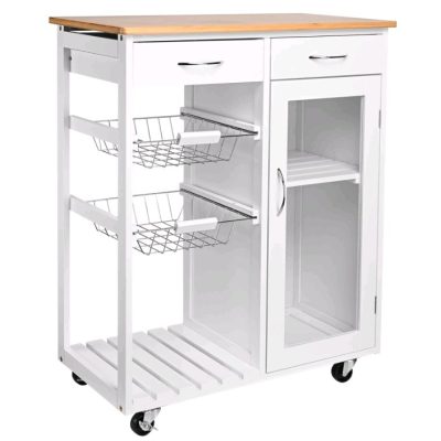 Kitchen Wooden Trolley