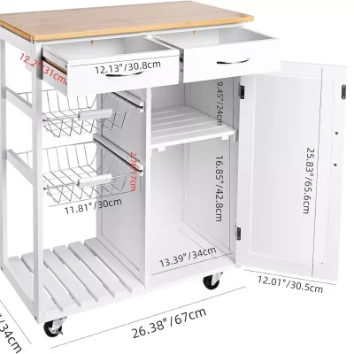 Rolling Kitchen Island