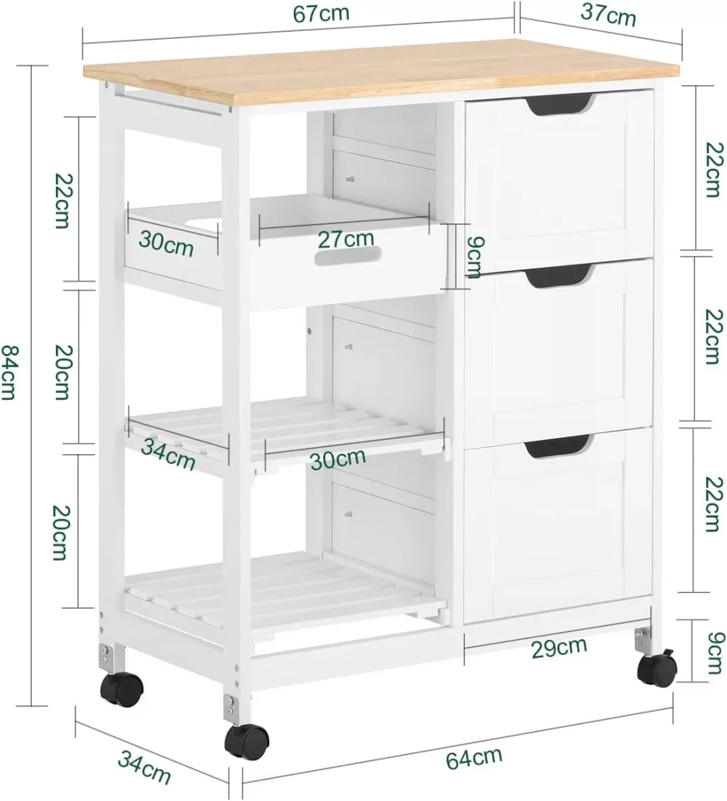 Kitchen Storage Trolley