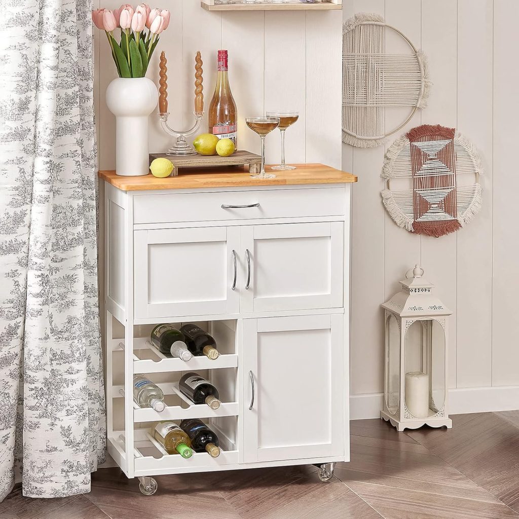 Kitchen Wooden Trolley