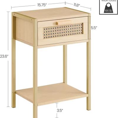 Rattan Nightstand
