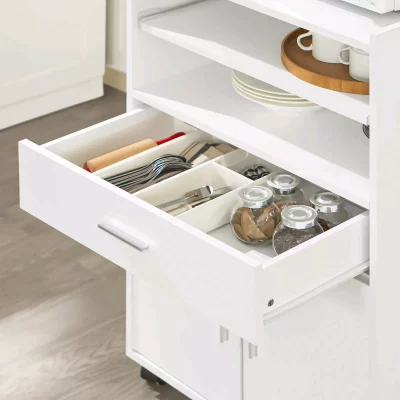 Wood Kitchen Trolley