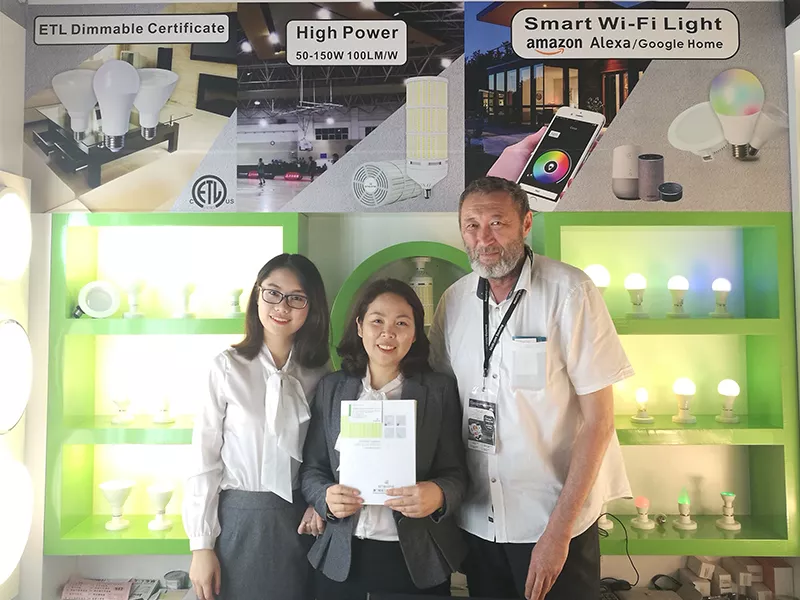 2019.04 Enshine at HK Lighting Fair
