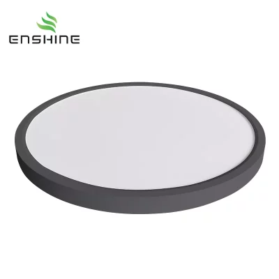 led ceiling light black
