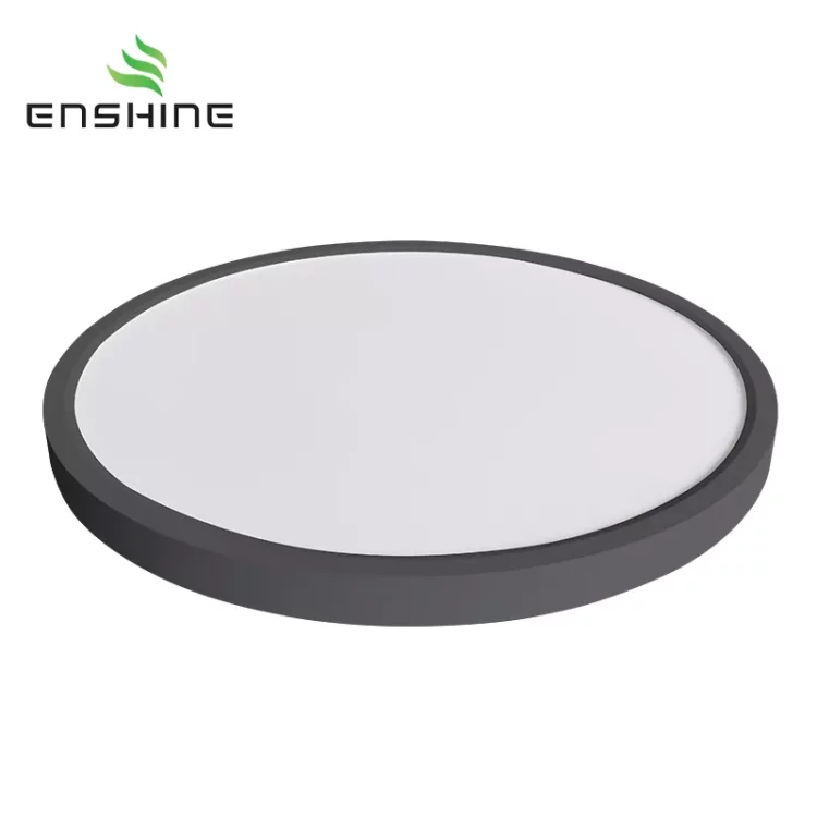 led ceiling light black