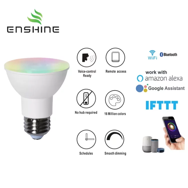 par smart led light bulbs
