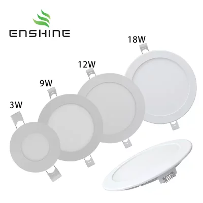 round panel light