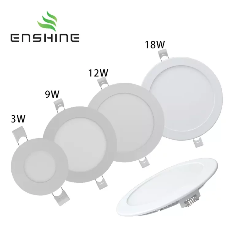 round panel light