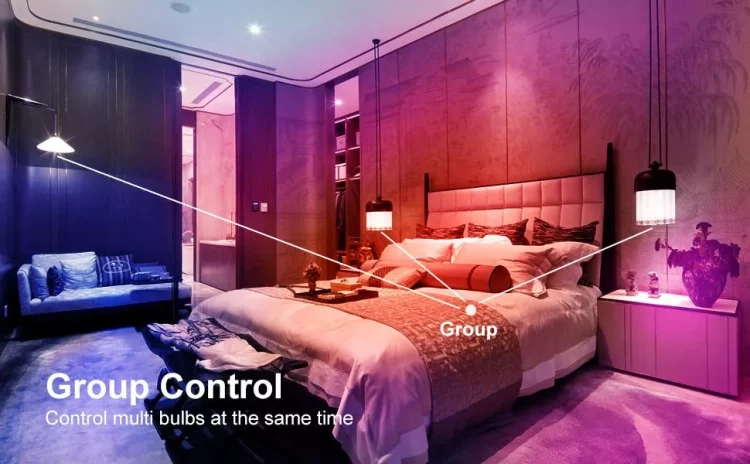 Group Control Smart Lighting System for Whole Home Automa