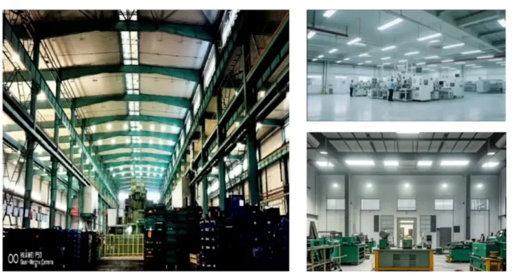 Commercial LED lighting retrofit for energy efficient buildings