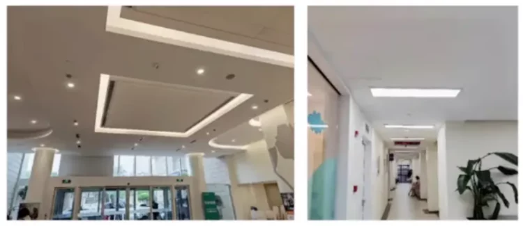 LED panel lights for modern office lighting and energy savings