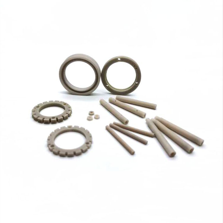 Özel Alüminyum Nitrür Aln Seramik Parça Halkası, Alüminyum Nitrür Seramik Bileşenler