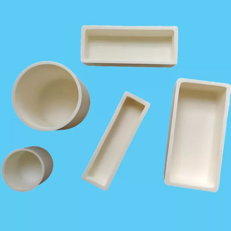 99 Alumina hittebestendige keramische bootschaal
