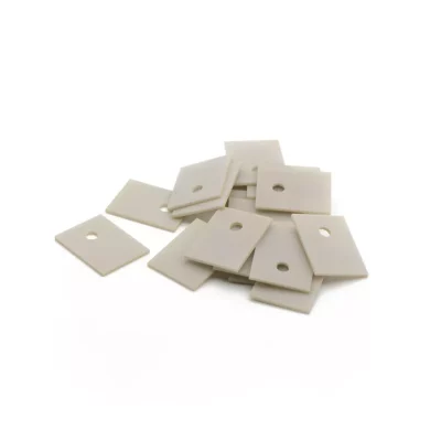 Aluminum nitride ceramic thin sheets