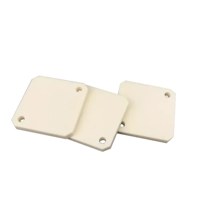 Customizable alumina ceramic plates