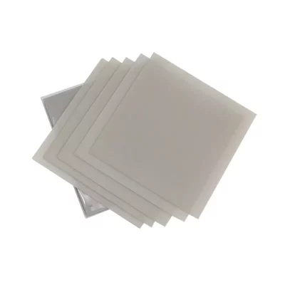 Substrato cerâmico de nitreto de alumínio personalizável 114x114x2mm com alta condutividade térmica