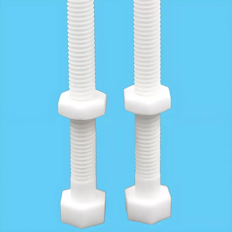 95 96% Tornillo de cerámica de alúmina para aislante industrial