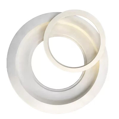 Personalização do processamento de anel cerâmico eletrônico de 99 alumina, forte isolamento, alta resistência ao desgaste