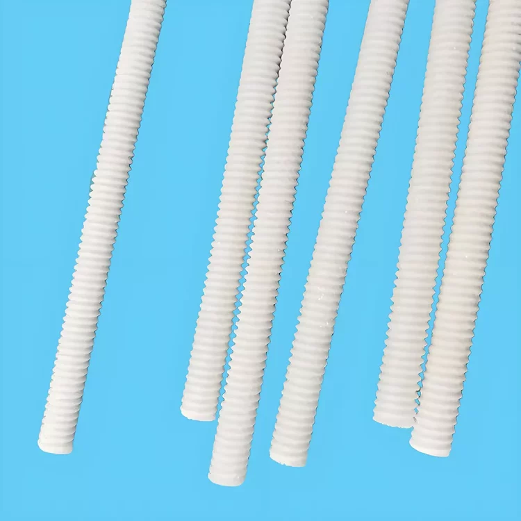 Tornillo de cerámica de alúmina para aislante industrial