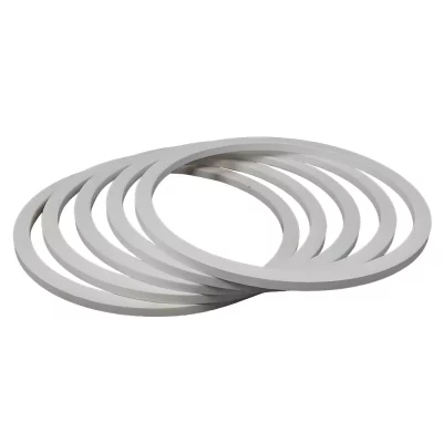 Anéis de cerâmica de alumina/99 peças de máquinas industriais de cerâmica personalizadas