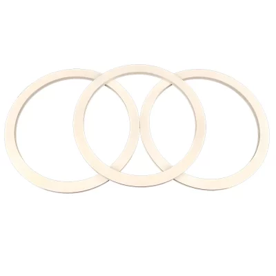 Anel de vedação de alumina personalizado - junta de cerâmica, vedação extremamente forte