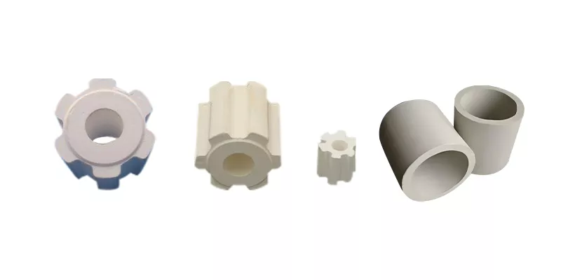 Chemical filler alumina ceramic ring