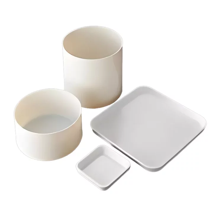 Platforma z tlenku glinu odporna na wstrząsy cieplne – taca ceramiczna z tlenku glinu