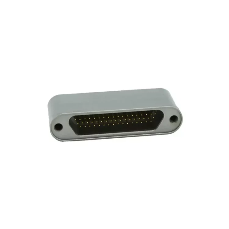 Segel Keramik-ke-Logam Micro-D Multipin Feedthrough | 100 Pin | 300V | 3A per Pin | Dudukan Las