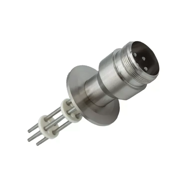 Konektor feedthrough multipin 4-pin arus tinggi dari seri MS untuk aplikasi industri