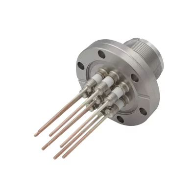 Konektor feedthrough multipin 8-pin arus tinggi MS dengan nilai 700V dan 23A per pin