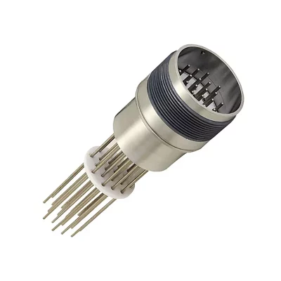 Konektor feedthrough multipin arus tinggi untuk aplikasi industri