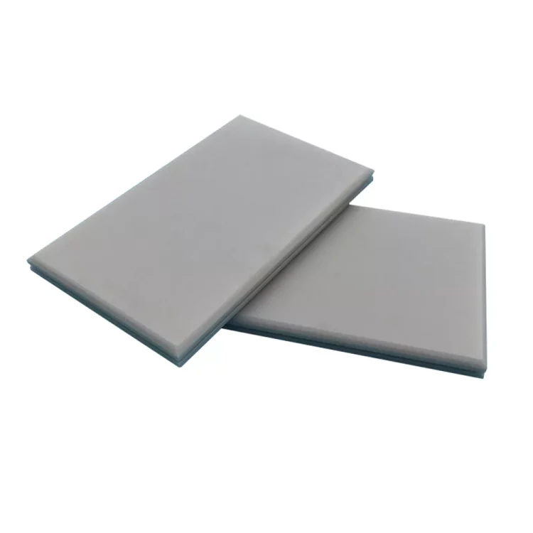Aluminum nitride ceramic plate