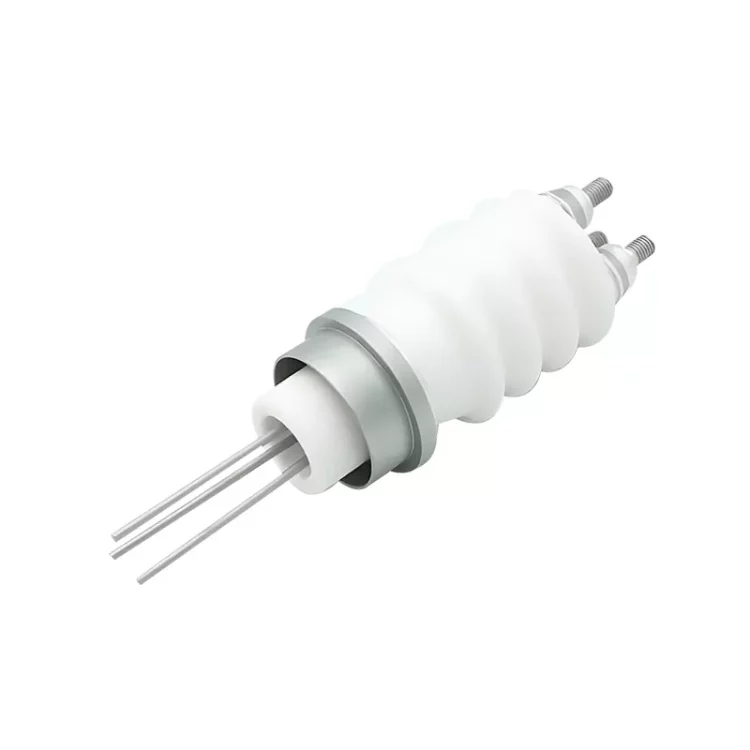 High Voltage Feedthrough with Ceramic and Metal Combination