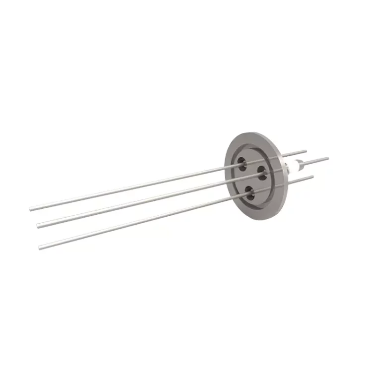 Umpan Daya Listrik Flange KF 5kV untuk Sistem Vakum