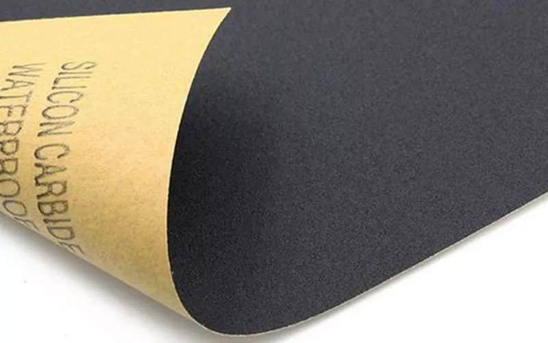 Silicon carbide sandpaper