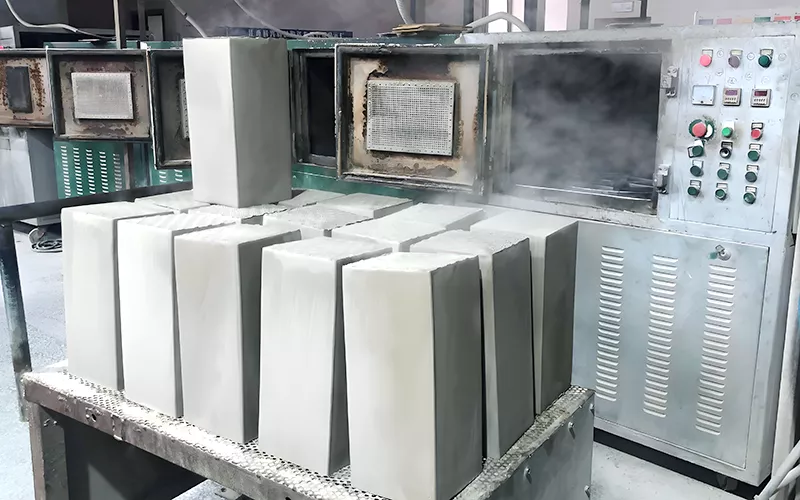 Cordierite ceramic production and processing