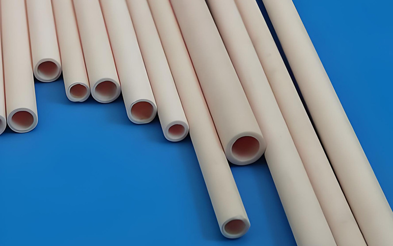 Tubo refratário de alumina