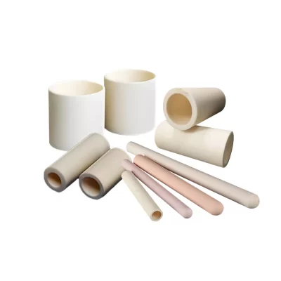 Collection de tubes en céramique d'alumine de haute pureté de différentes tailles