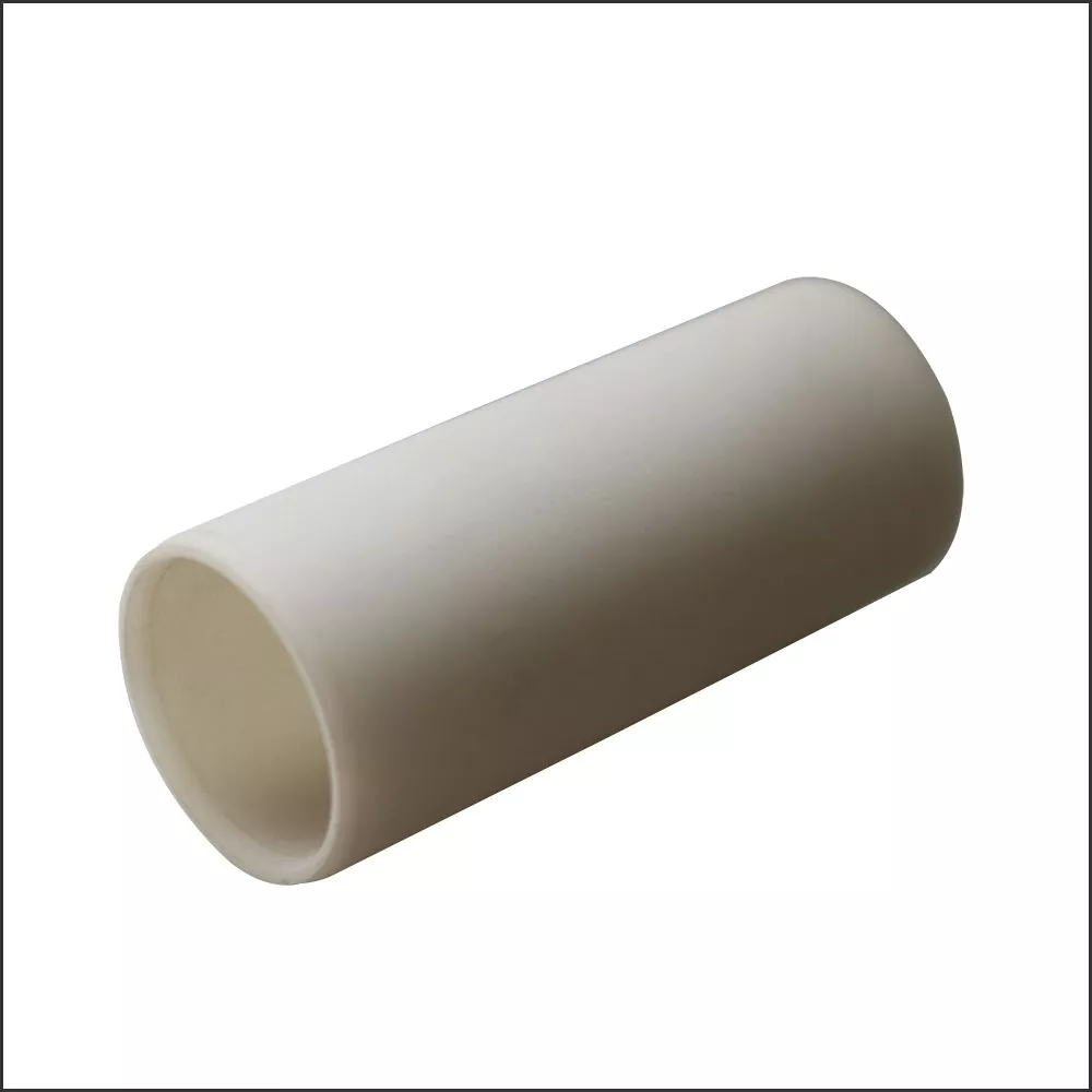 Aluminum nitride ceramic tube with excellent thermal and electrical insulation