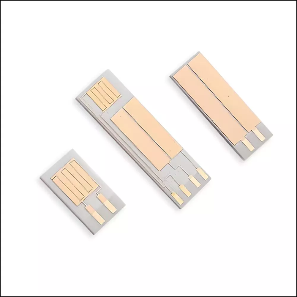 Alumina ceramic thin film circuit board with excellent thermal management and insulation