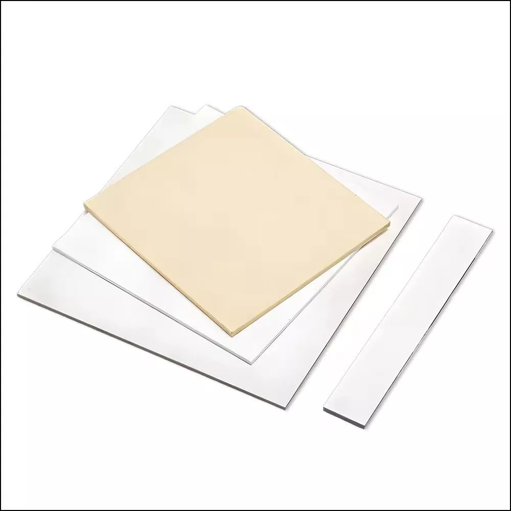 Custom alumina ceramic substrate designed for semiconductor and electronic applications